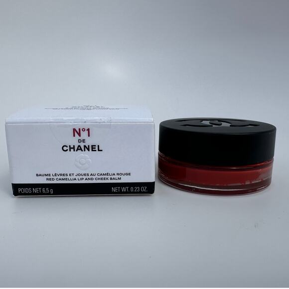 N°1 de Chanel Red Camellia Lip and Cheek Balm New in Box 6.5g #8 Ardent Brick - Picture 1 of 10
